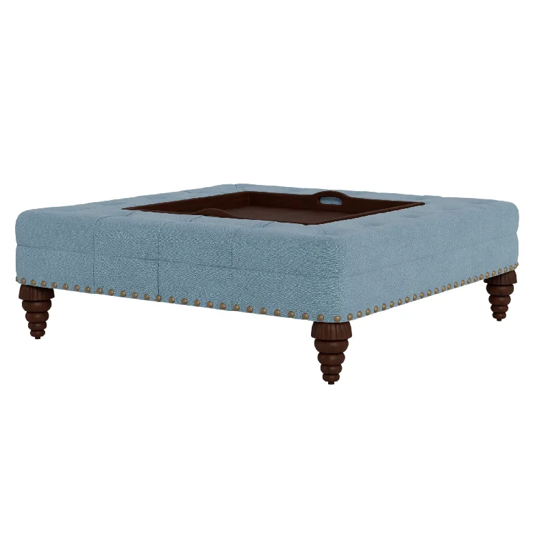 Tray Chic Ottoman