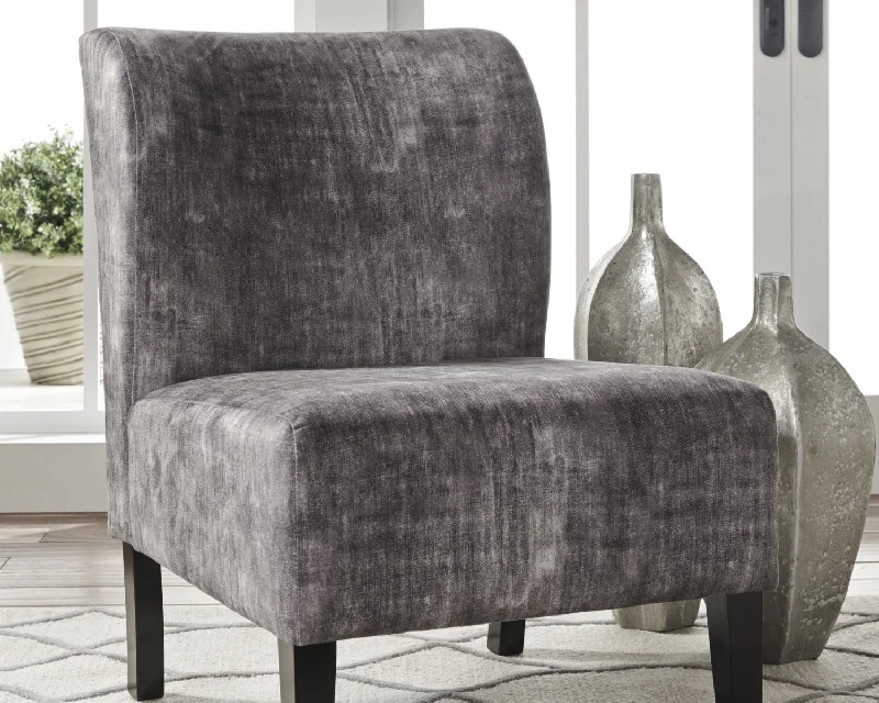 Triptis Accent Chair Charcoal by Ashley Furniture