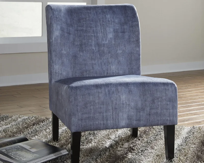 Triptis Accent Chair Denim by Ashley Furniture