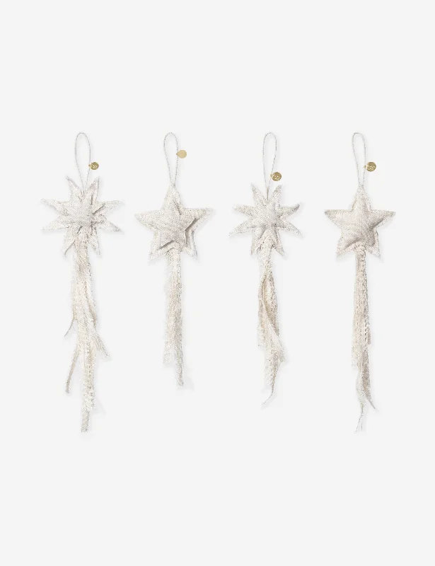 Vela Star Ornaments (Set of 4) by Ferm Living