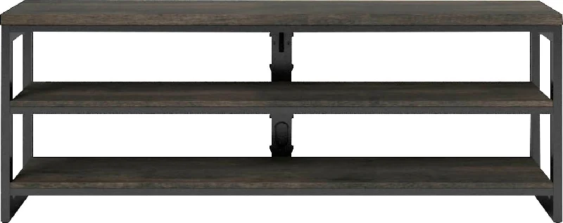 Whalen Furniture - TV Stand for Most TVs Up to 70" - gray