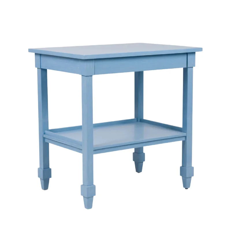 Washed Blue Wilmington Side Table